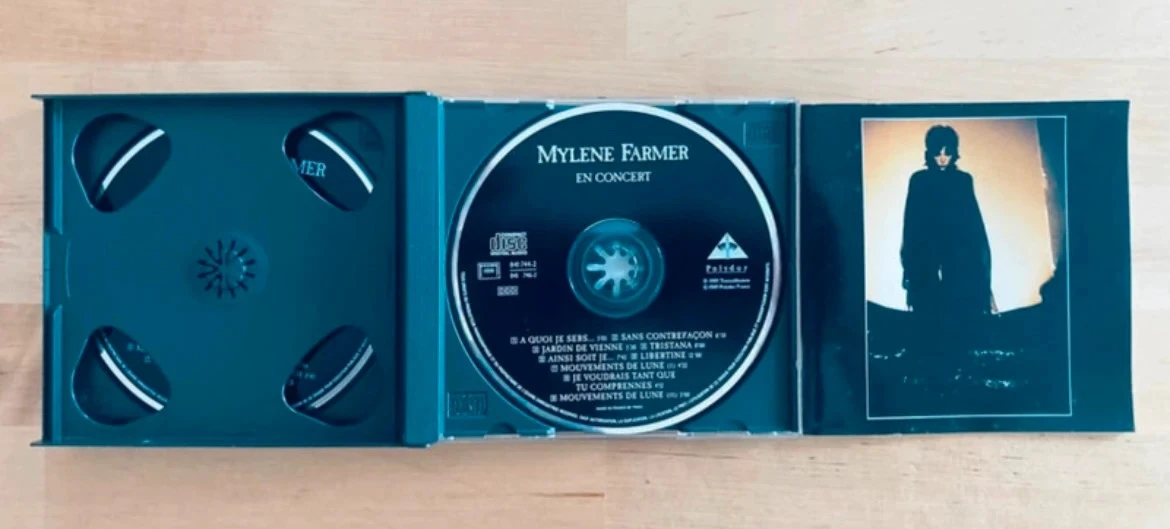 Caja de CD doble Mylène Farmer En Concert. – photo 3